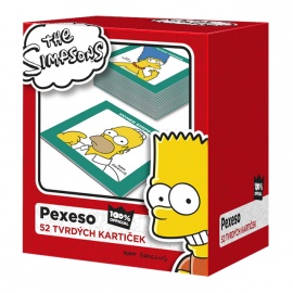 Pexeso The Simpsons 52 tvrdých kartiček